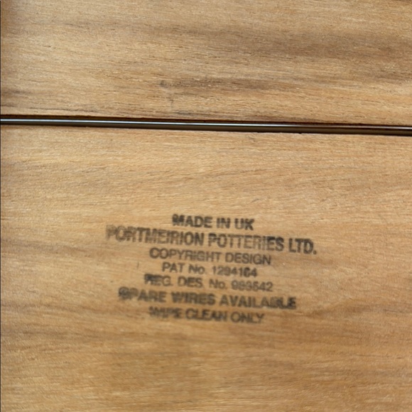 Portmeirion Botanical Cheese Board with Knife - Picture 4 of 5